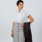 Luxe Plaid Tweed Pencil Skirt – Women’s Chic Tweed Skirt