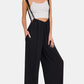 ZENANA Tie Back Suspender Jumpsuit with Pockets