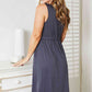 DOUBLE TAKE Sleeveless Button Down Magic Dress