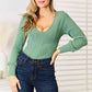 BASIC BAE Scoop Neck Long Sleeve Top