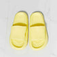 MMShoes Arms Around Me Open Toe Slide in Yellow
