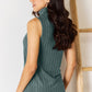 BASIC BAE Full Size Ribbed Turtleneck Tank