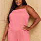 NINEXIS SAW YOU FIRST Sexy Pink Tank Mini Dress