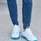 Forever Link  Lace-Up Air-Cushioned Athletic Shoes