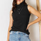 BASIC BAE Full Size Ribbed Turtleneck Tank