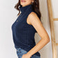 BASIC BAE Full Size Ribbed Turtleneck Tank