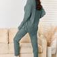 BASIC BAE Full Size Notched Long Sleeve Top and Pants Set