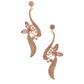 Rhinestone Dangle Earring