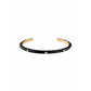Color Metal Rhinestone Cuff Bracelet