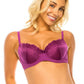 2 Hook Back Closure Floral Lace Bra