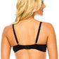 2 Hook Back Closure Floral Lace Bra