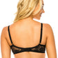 Black Luxury underwired Floral Lace Bra