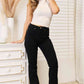 BASIC BAE Mock Neck Ruched Cropped Tank