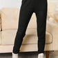 BASIC BAE Full Size Notched Long Sleeve Top and Pants Set