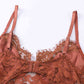 Lace Spaghetti Straps Cutout Bodysuit