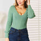 BASIC BAE Scoop Neck Long Sleeve Top