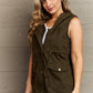 ZENANA More To Come Full Size Military Hooded Vest