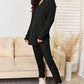 BASIC BAE Full Size Notched Long Sleeve Top and Pants Set